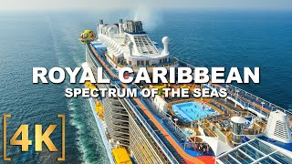 Tour at the BIGGEST Cruise Ship in Asia  Royal Caribbean Spectrum of the Seas  4 Days Walk Tour [upl. by Naoma]