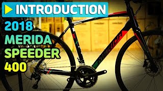 2018 MERIDA SPEEDER 400 HYBRID BIKE 메리다 스피더 400 하이브리드 자전거 [upl. by Thorsten]