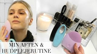 MIN AFTEN amp HUDPLEJERUTINE FEAT FOREO [upl. by Ranip]