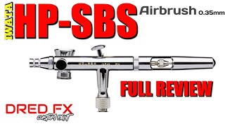 AIRBRUSH REVIEW IWATA HPSBS ECLIPSE 035MM [upl. by Ark787]