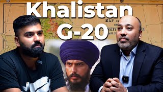 India Special Khalistan G20 Summit and BJP in Conversation with Ali K Chishti  Podcast 88 [upl. by Warfore16]