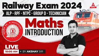 Railway New Vacancy 2024  Railway Maths Classes By Akshay Awasthi Sir  Syllabus Introduction [upl. by Tallia]