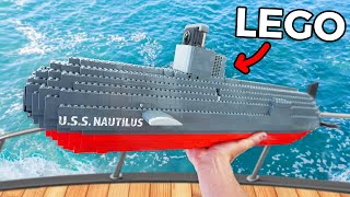 I Built a LEGO Submarine [upl. by Dougald510]