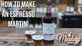 How To Make An Espresso Martini with RUM  CLASSIC easy cocktail [upl. by Drewett]