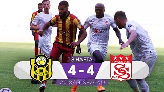 Yeni Malatyaspor 44 Demir Grup Sivasspor  8 Hafta  201819 [upl. by Nahsyar243]