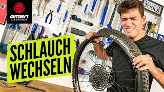 Wie man einen Fahrradschlauch wechselt [upl. by Chak]