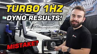 Ashs 1HZ Turbo Toyota Landcruiser HZJ75 Setup  Dyno Results [upl. by Shelley428]