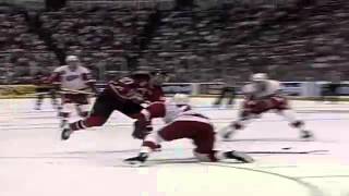 Scott Niedermayer Goal Stanley Cup Final 1995 [upl. by Anirual]