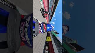 POV in pista al Mugello andreadovizioso motorsport pov racing pista insta360 shorts [upl. by Saloma]