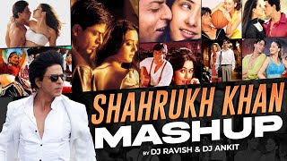 Shahrukh Khan Mashup  DJ Ravish amp DJ Ankit  NK Visuals  Best Songs Of Shahrukh Khan  SRK Mashup [upl. by Beverle]