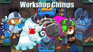 BTD6 Workshop Chimps Blackborder Guide in Description [upl. by Durer]