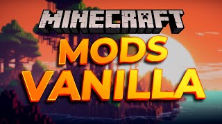 TOP 30 MELHORES MODS VANILLA PARA O MINECRAFT [upl. by Eugenie]