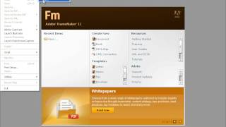 Adobe FrameMaker 11 Create a generic DITA topic [upl. by Estel]