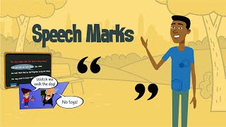 Using Speech Marks  Punctuating Direct Speech  EasyTeaching [upl. by Gunzburg81]