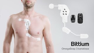 Elektroda do EKG Bittium OmegaSnap 3kanałowa [upl. by Yhtuv486]