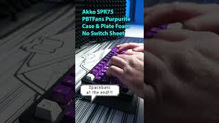 Akko V3 Cream Blue Pro vs Akko V3 Lavender Purple Pro Sound Test [upl. by Natsuj]