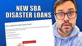 New SBA Disaster Loans Released [upl. by Auqinihs]