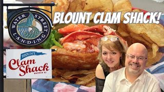 Blount Clam Shack and Market Delivery  Warren RI  Our Review [upl. by Tinya614]