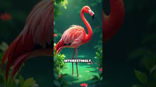 The Secret Behind Flamingo Coloration Flamingos Wildlife Nature Birds AnimalFacts [upl. by Holds]