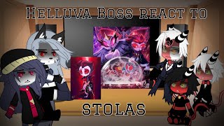 Helluva Boss react to Stolas  GCRV  HB [upl. by Enyrb785]