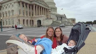 Priscilla and Anna in DC with their little ones [upl. by Pool]