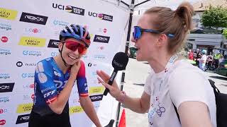 Cecilie Uttrup Ludwig talks about emotions and how to enjoy climbing [upl. by Elay]