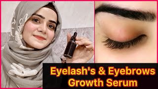 How To Grow Long Eyelashes And Eyebrows Naturally  Healthy Eyelashes And Eyebrows  Dietitian Aqsa [upl. by Savvas]