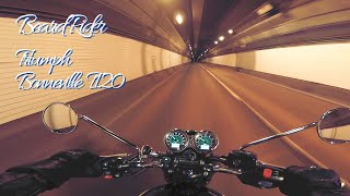 002 Bonneville T120 National Route48  Pure Exhaust Sound 2021 Autumn [upl. by Belva]