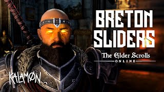 Breton Warrior Priest Face Sliders amp Outfit for ESO [upl. by Kimble]