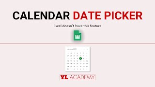 Google Sheets  Calendar Date Picker Popup [upl. by Thoer]