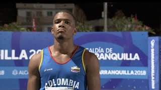 Colombianos en París  Conoce a Jhonny Alexander Rentería el hombre más veloz de Sudamérica 🇨🇴🏃 [upl. by Yelyab]