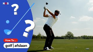 Afslaan op de golfbaan doe je zo Joost Luiten geeft jou tips⛳  How to…  NOS Sport [upl. by Gilles]