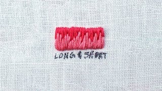 How to Long and Short Stitch [upl. by Soelch]