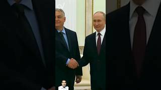 Vladimir Putin and Viktor Orban meet in Kremlin প্রেসিডেন্ট পুতিন এবং ভিক্টর অরবান short shorts [upl. by Suivatnod763]