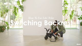 How to switch the backrest  Liki Trike [upl. by Esmeralda]