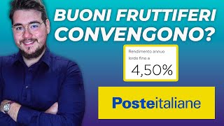 BUONI FRUTTIFERI POSTALI 2023 RENDIMENTI AL 45 conviene Quanto Guadagno se investo 10000 euro 😱 [upl. by Killy]