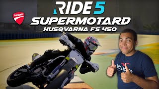 RIDE 5  DU SUPERMOTARD DANS LE JEU [upl. by Ylsel]