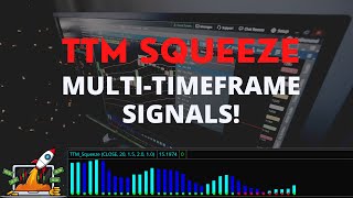 TTM Squeeze MultiTimeframe Signals  Focused Trades [upl. by Jacinta940]