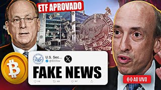 URGENTE ETF FOI APROVADO SERÁ FAKE [upl. by Kluge867]