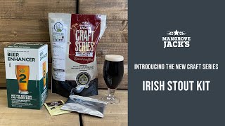 Brew an Irish Stout at Home with a Mangrove Jack’s Craft Series Kit [upl. by Dieball]