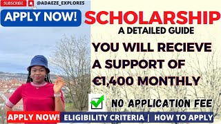 FULLY FUNDED MASTERS SCHOLARSHIP FOR INTERNATIONAL STUDENTS IN EUROPE 2024 scholarship study [upl. by Onfre916]