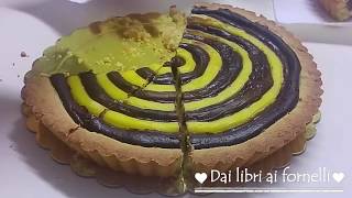 Crostata crema e cioccolato  Dai libri ai fornelli [upl. by Cathee]