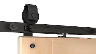 How to install a Barn Door Soft Closer [upl. by Constantia]