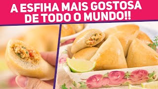 Faça a MELHOR ESFIHA do MUNDO Receita da minha mãe  Recheio de Frango com Catupiry  RM666 [upl. by Koh]