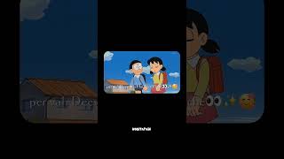 No pain no gain  nobitas pain  doraemon nobita shizuka nobitashizukalove whatsapp status [upl. by Mahmud]