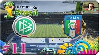 FIFA WM Brasilien 2014  Deutschland gg Italien Lets Play 11 [upl. by Ynnoj]