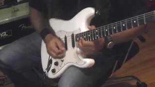 Panos AArvanitis plays Fender Blackmore Stratocaster [upl. by Baumbaugh]