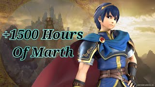 Marth but with GodShattering Star  SSBU Montage [upl. by Nyladnohr]