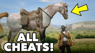 ALL CHEAT CODES for Red Dead Redemption 2 How To Use Cheats [upl. by Clemmy]