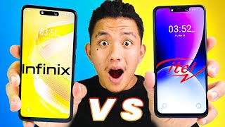 INFINIX SMART 8 VS ITEL A70  THE BATTLE OF 3K PHP PHONES [upl. by Amory]